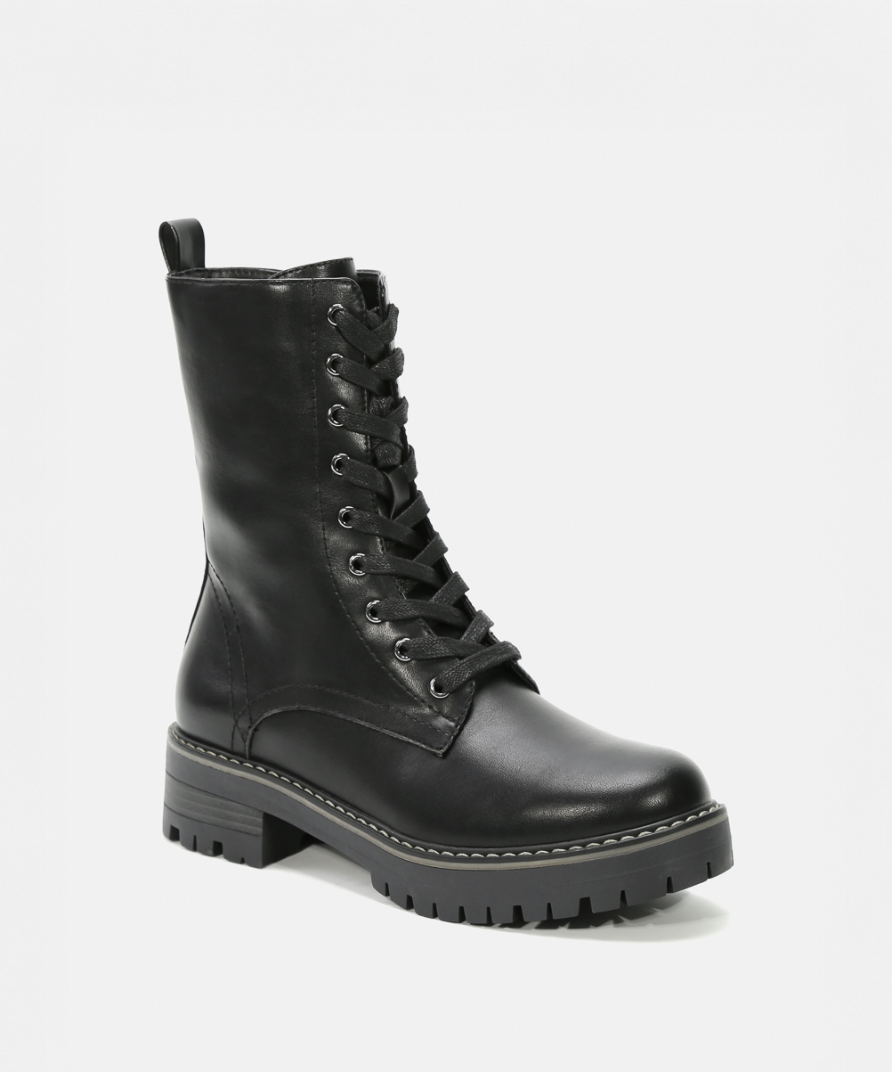 Botines planos militares image number null